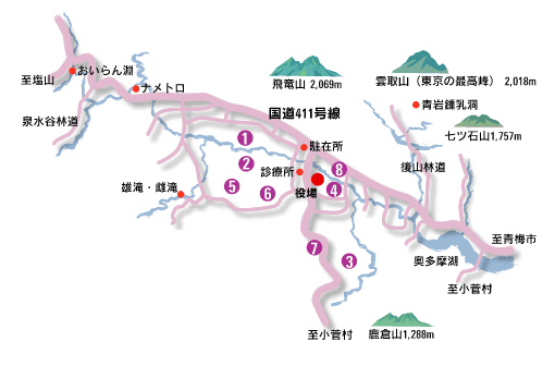 丹波山村ガイドマップ