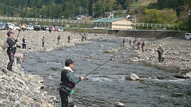 丹波川渓流つり大会